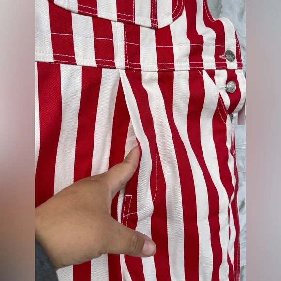 LISA SAYS GAH Lucy Overall - Pomodoro Stripe size S/XS - Picture 10 of 17